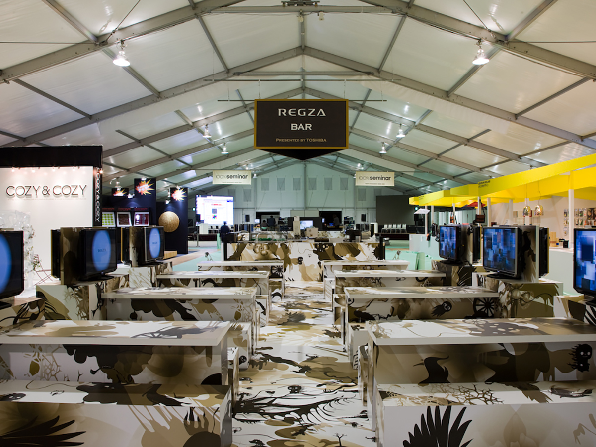 100％ Design Tokyo Official BAR : REGZA BAR