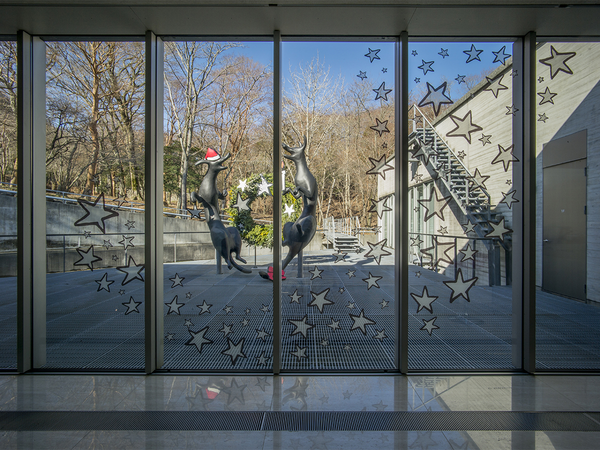 しあわせな犬 / blessed dogs クリスマス装飾 2017