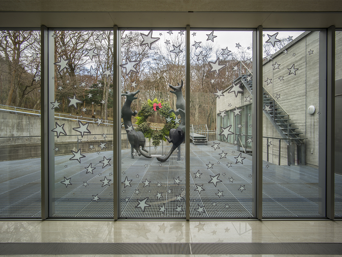 しあわせな犬 / blessed dogs クリスマス装飾 2018