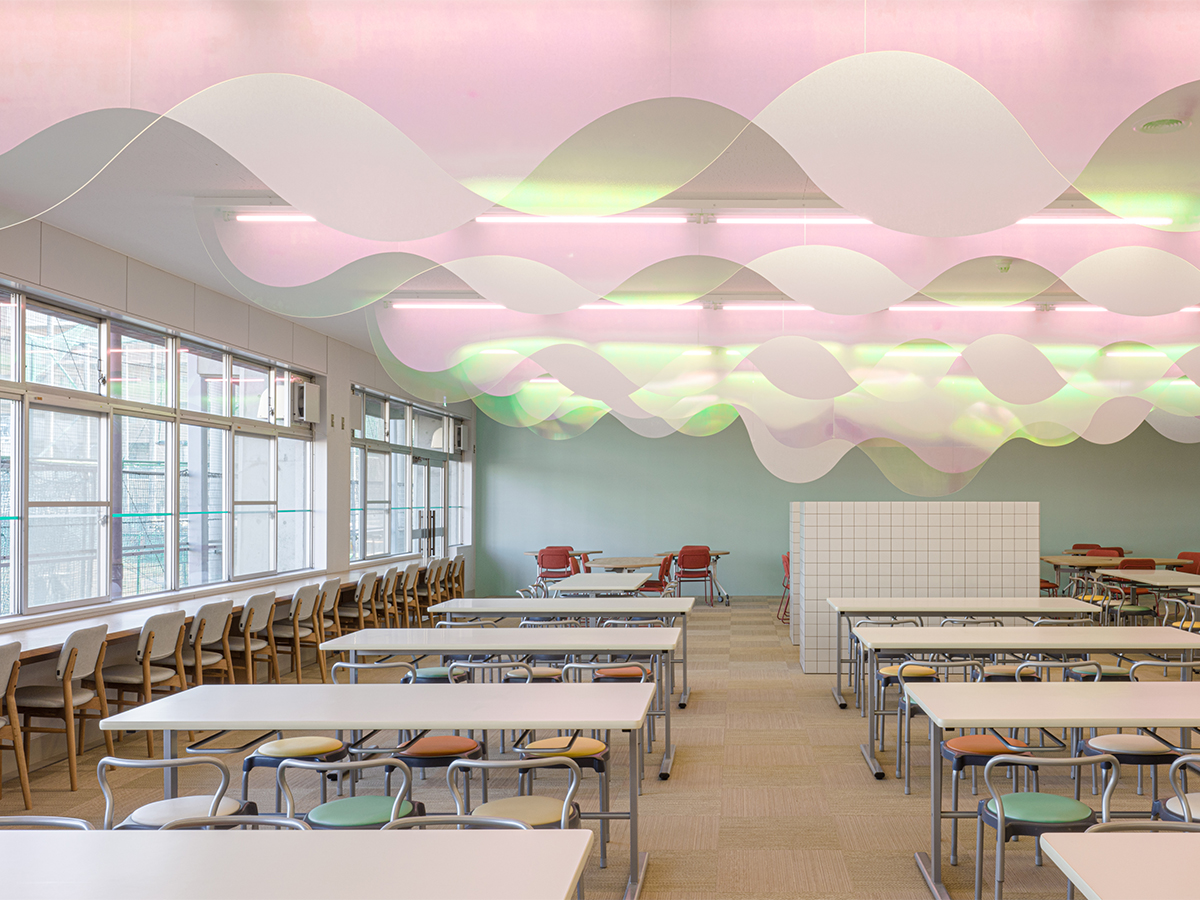 星翔高等学校 食堂