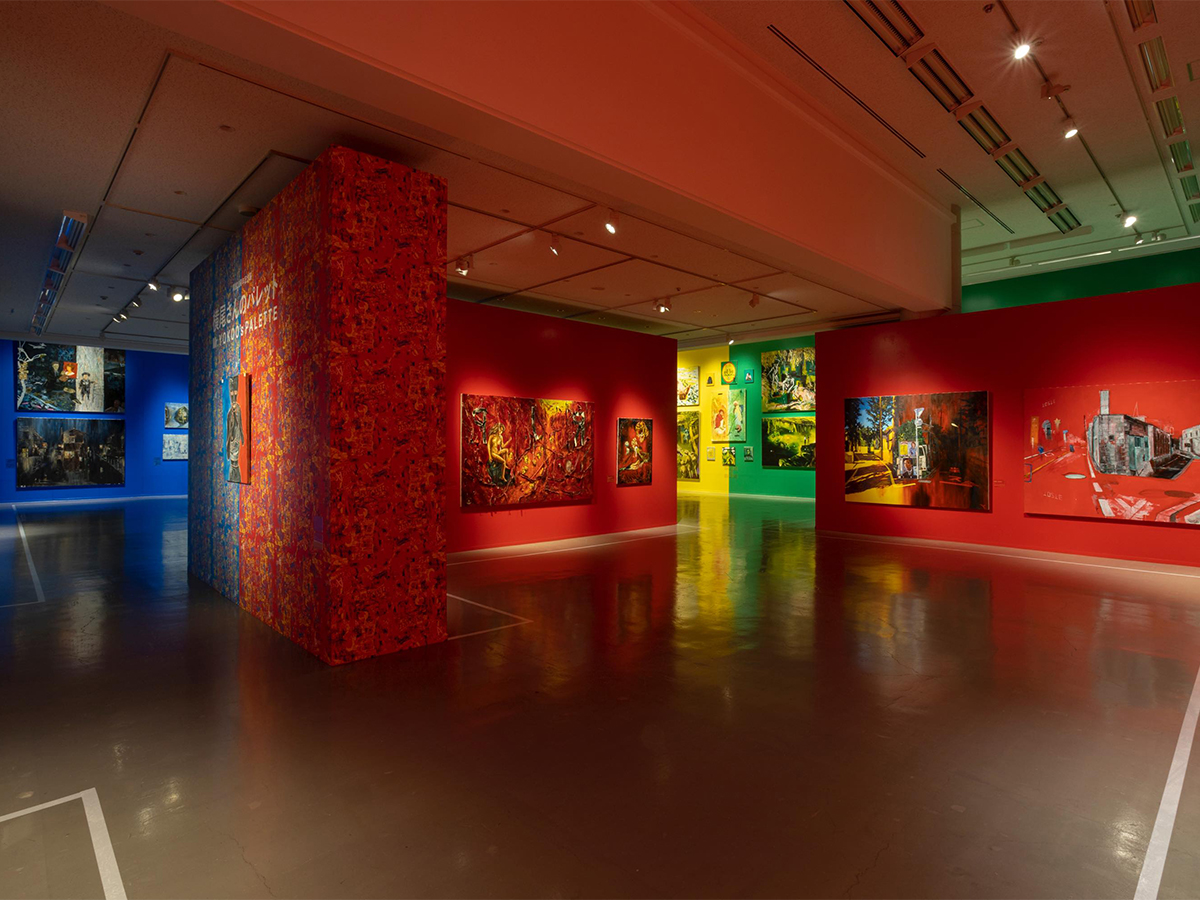 開館10周年記念展 横尾さんのパレット